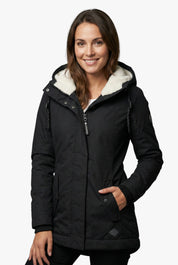 Winter Parka Jacket | Warm Sherpa Lining | Water-Resistant | Cold-Weather Essential