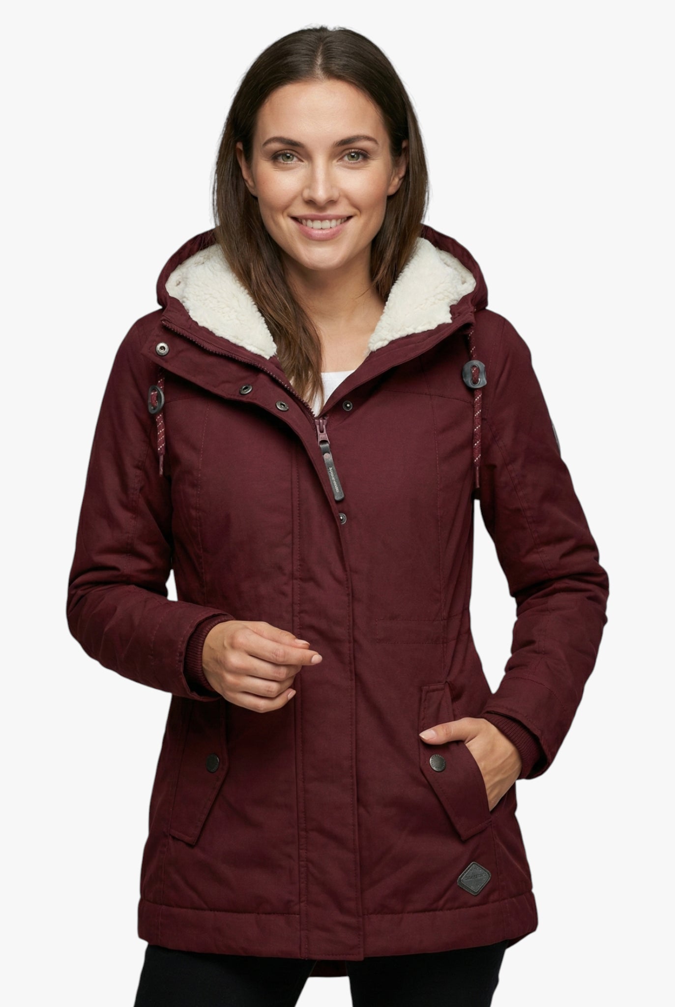 Winter Parka Jacket | Warm Sherpa Lining | Water-Resistant | Cold-Weather Essential