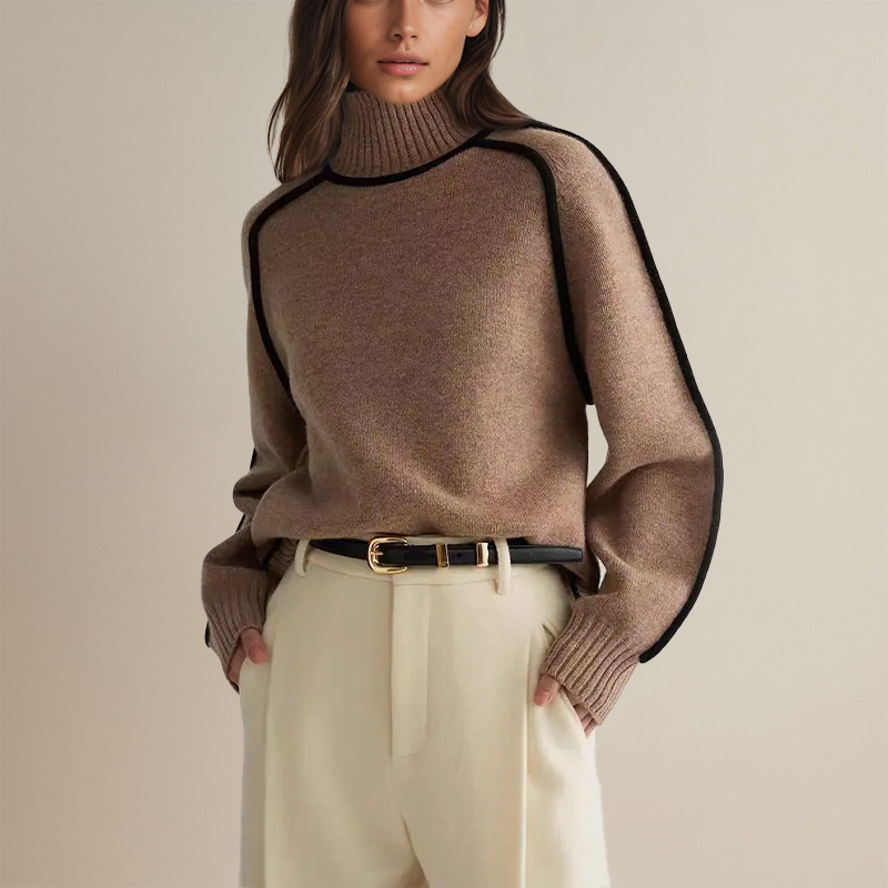 Malia | Couture Turtleneck Jumper